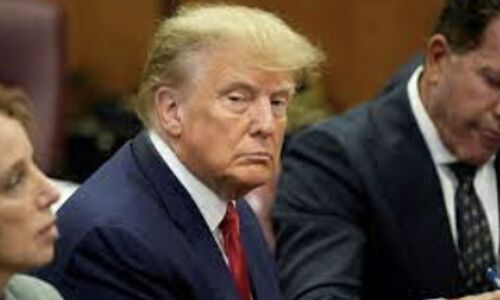 Trump Strikes Gold Again: Sell-Out Sale on Pieces of Infamous Mugshot Suit