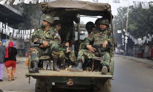 Unprecedented security deployed across Bangladesh ahead of general elections