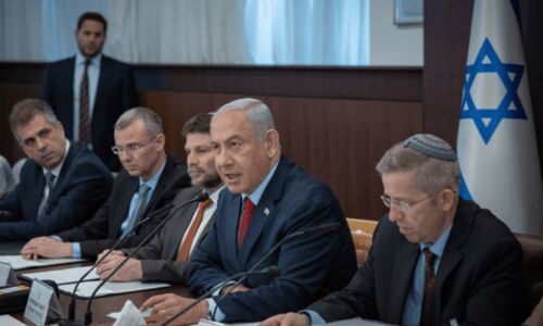 Israel Votes to Prevent Collapse of Palestinian Authority