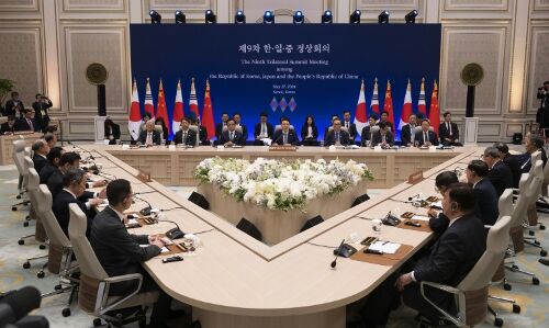 Leaders of South Korea, China, and Japan Convene for Rare Summit