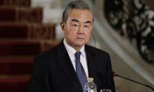 Chinas Foreign Minister Wang Yi calls for international peace conference and two-state solution in Gaza
