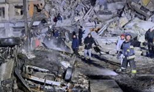 Devastating Missile Strikes Ravage Ukraine: Five Dead, Cities Shattered, and Tensions Escalate