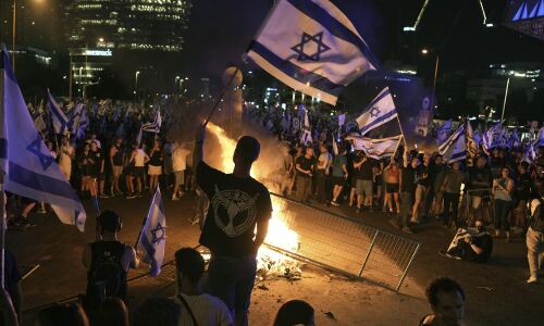 Israel in Turmoil: Doctors on Strike, Supreme Court Under Attack, and Protests Shake the Nation as Controversial Law Threatens Democracy Israel in Turmoil: Doctors on Strike, Supreme Court Under Attack, and Protests Shake the Nation as Controversial Law Threatens Democracy