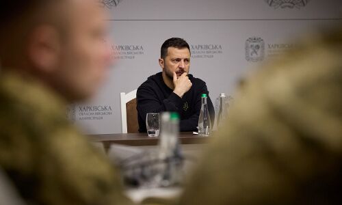 Zelenskiy Asserts Ukrainian Forces Maintain Control Amid Russian Advance into Kharkiv Region