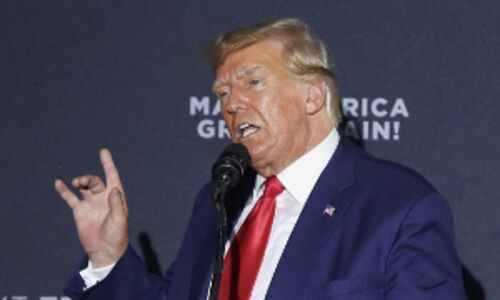 Former President Trump Defends Financial Empire and Blasts Lawsuit as Closed-Door Grilling Gets Heated