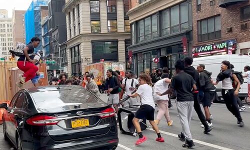 Massive Giveaway Event in NYC Descends into Chaos and Violence: Livestreamer Kai Cenat Arrested for Inciting Riot