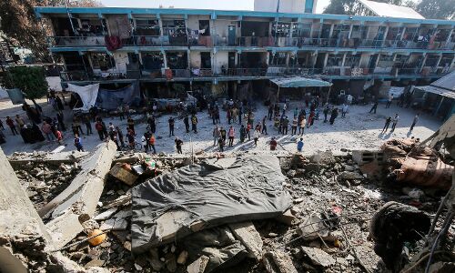 Fatalities Reported as Israel Targets UN-Operated School in Gaza Housing Thousands