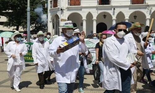 Healthcare workers strike in Bolivia, ignited by fears of rampant socialist government
