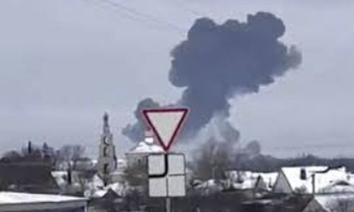 Russian Military Transport Plane Shot Down Over Border: Putin Accuses Ukraine of Attack