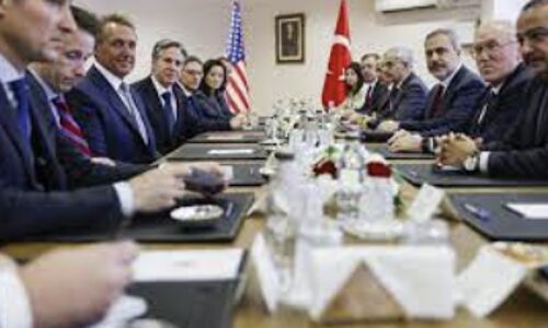 Turkish Foreign Minister Urges U.S. to Pressure Israel for Gaza Ceasefire Turkish Foreign Minister Urges U.S. to Pressure Israel for Gaza Ceasefire