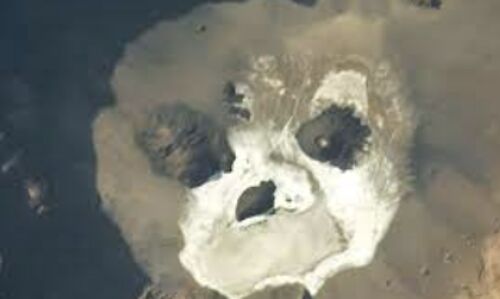 Mysterious Face of Nature: Trou au Natrons Ghostly Visage Captures Scientists Attention Mysterious Face of Nature: Trou au Natrons Ghostly Visage Captures Scientists Attention