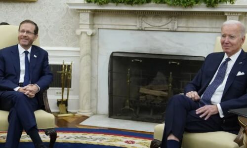 Israels President Herzog meets with Biden amid growing tensions over Netanyahus controversial reforms and protests