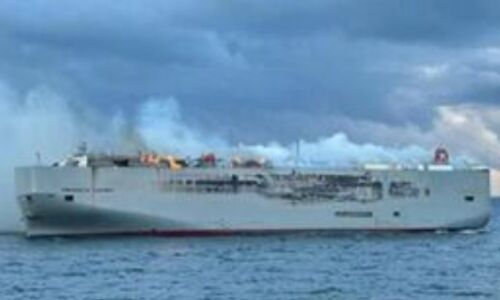 Massive Blaze on Cargo Ship Threatens Environmental Disaster in the North Sea