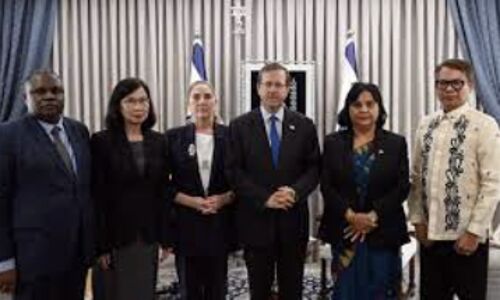 Israel President Herzog Convenes With Ambassadors to Address Tragic Aftermath of Hamas Terror Invasion Israel President Herzog Convenes With Ambassadors to Address Tragic Aftermath of Hamas Terror Invasion