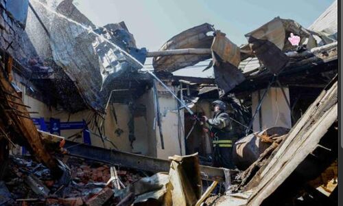 Russias Retaliatory Rampage: 70 Drones and Missiles Unleashed on Ukraine, 6 Dead, Buildings Razed