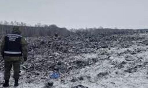 Return of Ukrainian Soldiers Bodies from Russia Sparks Accusations and Dispute Over Downed Military Plane