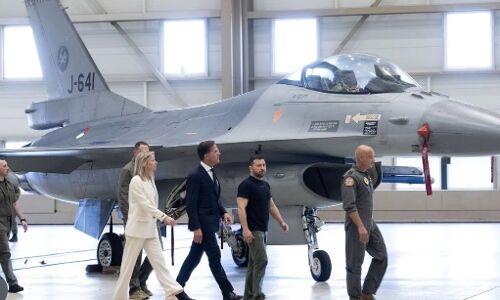 Ukraines Air Defense Gets Major Boost with Arrival of F-16 Fighter Jets Ukraines Air Defense Gets Major Boost with Arrival of F-16 Fighter Jets