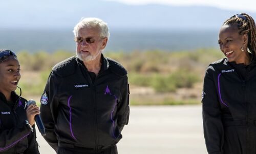 Groundbreaking Space Tourism Flight Takes Off: Inspiring Crew Defies Age, Disease, and Barriers Groundbreaking Space Tourism Flight Takes Off: Inspiring Crew Defies Age, Disease, and Barriers