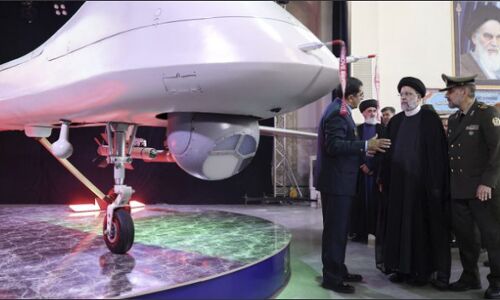 Iran Unveils Advanced Armed Drone with Operation Range to Reach Israel