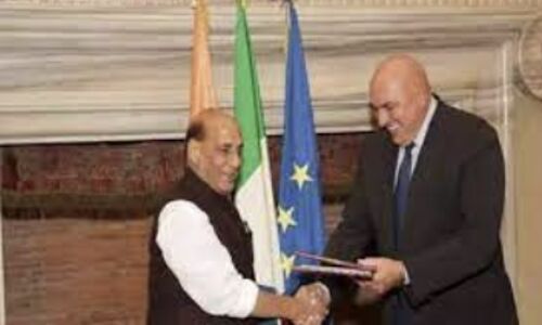 India and Italy Forge Unbreakable Defense Partnership: Boosting Collaboration and Strengthening Ties
