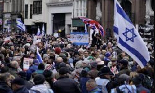 Thousands Unite Against Antisemitism in Londons Largest March in Decades