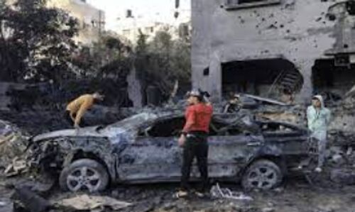 Tragic Israeli Air Strike Hits Gaza Hospital, Killing Palestinian, Amidst Conflicting Accounts Tragic Israeli Air Strike Hits Gaza Hospital, Killing Palestinian, Amidst Conflicting Accounts