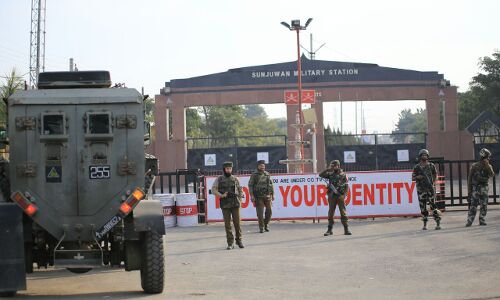 Schools close down after terror attack at Sunjwan army camp Schools close down after terror attack at Sunjwan army camp