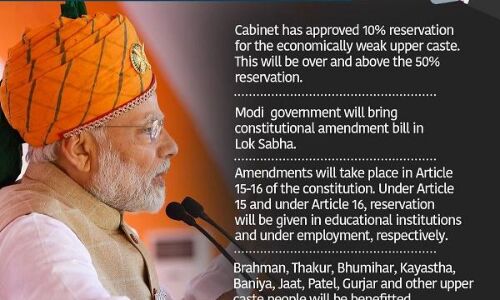 Reservation - the lost narrative