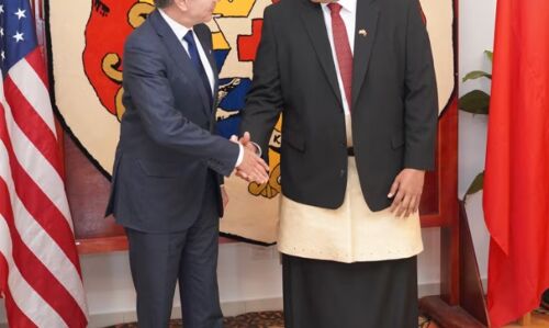 U.S. Secretary of State Blinken Makes History in Tonga, Warns Against Predatory Chinese Investment