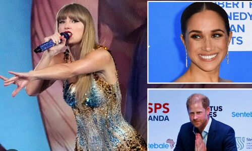 Duchess of Sussex Meghan Markle Surprises Fans with Appearance at Taylor Swift Concert While Husband Prince Harry Makes Headlines in Tokyo