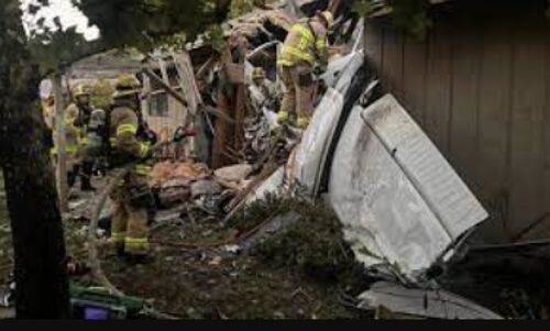 Tragedy Strikes as Small Plane Crashes into Home, Two Dead and One Injured