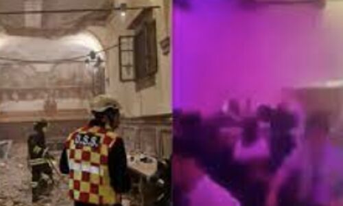 Wedding Day Nightmare: Newlyweds and Guests Plunge 25 Feet Through Collapsed Dance Floor