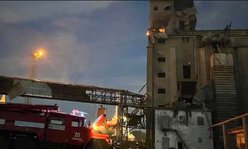 Russian Drone Attacks Devastate Ukraines Port Infrastructure, Jeopardizing Global Food Supply