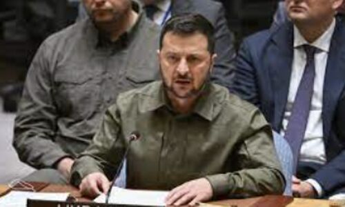 Ukrainian President Zelensky Unleashes Powerful Condemnation of Russias Invasion at UN, Calls for Action to Strip Russia of Veto Power