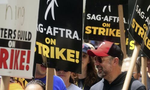 Hollywood Strike Enters Second Week with No End in Sight; Marc Maron and Comedians Rally to Boost Morale