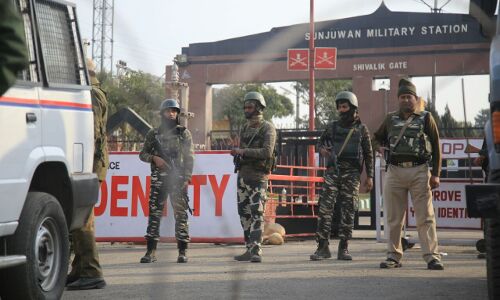 Schools close down after terror attack at Sunjwan army camp Schools close down after terror attack at Sunjwan army camp