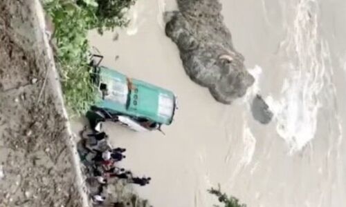 Tragedy Strikes in Nepal: 8 Dead, 15 Injured as Bus Plunges into Swollen River Tragedy Strikes in Nepal: 8 Dead, 15 Injured as Bus Plunges into Swollen River