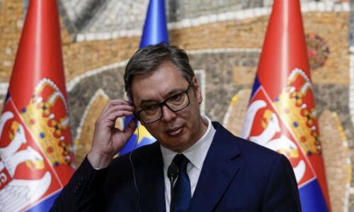 Serbia Denies Military Buildup Amidst Rising Tensions with Kosovo; Accusations Fly and NATO Reinforces Peacekeeping Force Serbia Denies Military Buildup Amidst Rising Tensions with Kosovo; Accusations Fly and NATO Reinforces Peacekeeping Force
