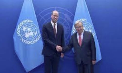 Prince William Joins Forces with UN Secretary-General to Tackle Climate Change at New York Meeting