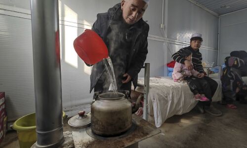 China Rushes to Set up Temporary Housing After Deadly Earthquake Claims 135 Lives China Rushes to Set up Temporary Housing After Deadly Earthquake Claims 135 Lives