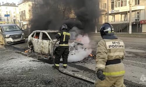 Russias Fresh Drone Assault on Ukraine Leaves Dozens Dead and Injured