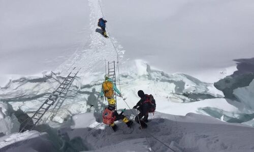 Eight Sherpa climbers successfully scaled Mt Everest this season