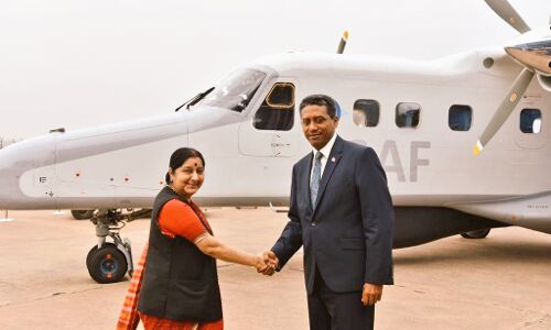 India gifts Seychelles Dornier aircraft: Agreement on naval base project