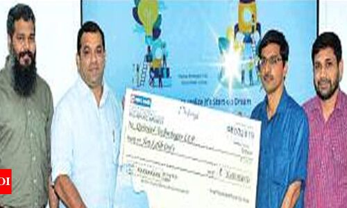 IT department disburses Rs 30 lakh as seed capital to startups - Times of India IT department disburses Rs 30 lakh as seed capital to startups - Times of India