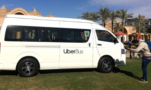 Uber has launched its first bus service in Egypt