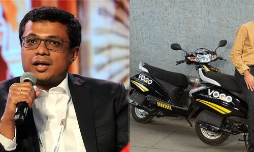 Sachin Bansal Reportedly Invests in Scooter Rental Startup Vogo Sachin Bansal Reportedly Invests in Scooter Rental Startup Vogo