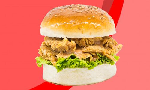 Vegan KFC Zinger Burger Launches in India by Good Dot