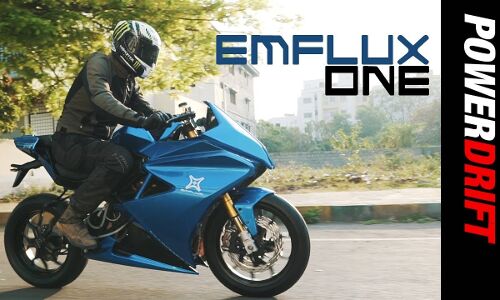 See Video Of Emflux One: Indias New Electric Superbike In Action