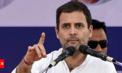 Vyapam biggest scam of century, noteban biggest scam of independent India: Rahul Gandhi - Times of India