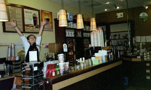 Five Black Fridays at the mall food court
